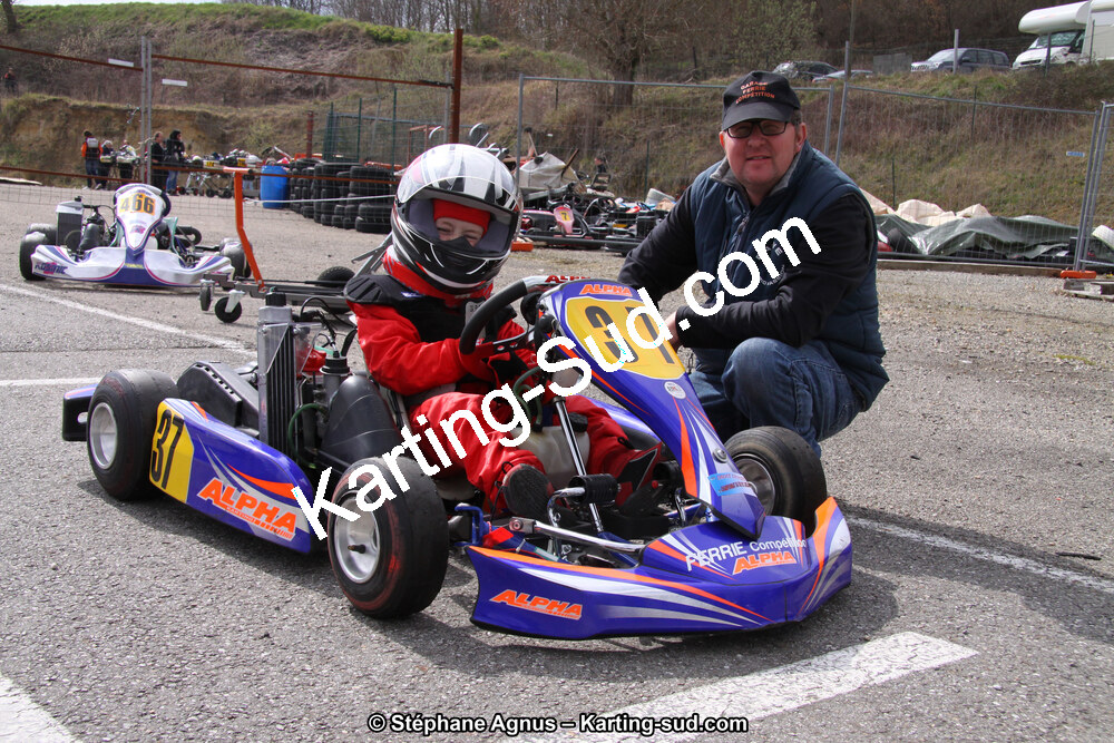 24/03/2013 : 1ère manche du Championnat du Sud 2013 à Lavelanet (Photos Stéphane Agnus) 2013 — karting