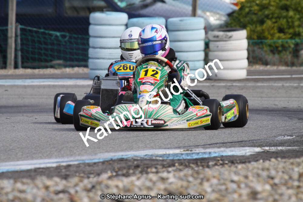 Sandra THOMAS — 24/03/2013 : 1ère manche du Championnat du Sud 2013 à Lavelanet (Photos Stéphane Agnus) 2013 — karting