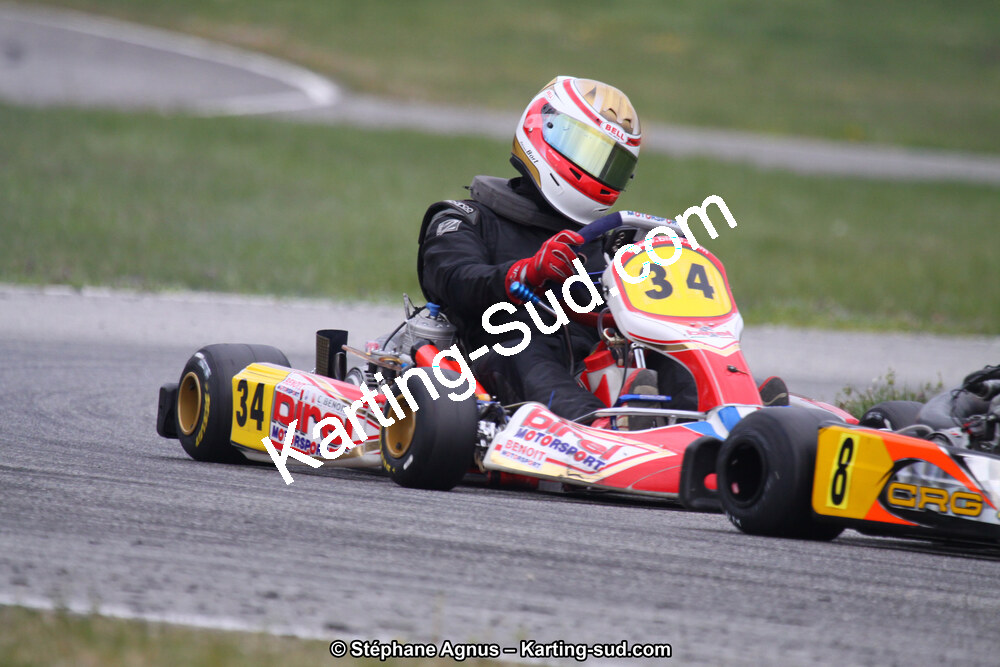 24/03/2013 : 1ère manche du Championnat du Sud 2013 à Lavelanet (Photos Stéphane Agnus) 2013 — karting