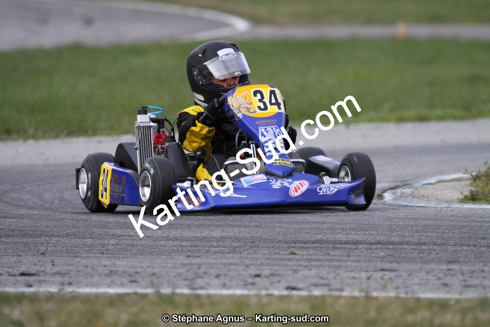 Elijah KALY — 24/03/2013 : 1ère manche du Championnat du Sud 2013 à Lavelanet (Photos Stéphane Agnus) 2013 — karting