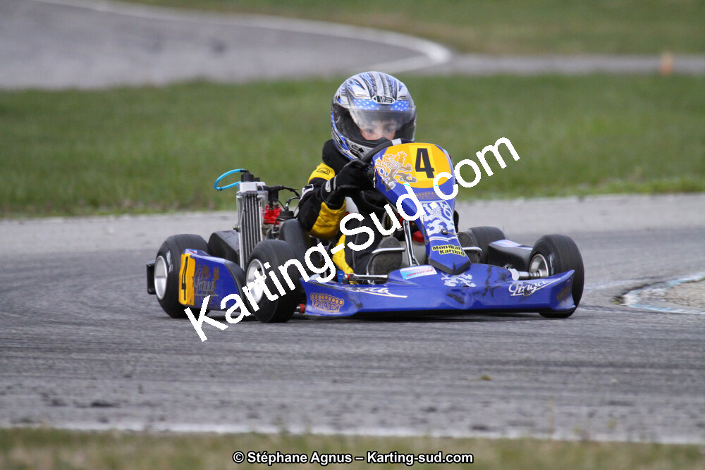 Adrien BASTIDE — 24/03/2013 : 1ère manche du Championnat du Sud 2013 à Lavelanet (Photos Stéphane Agnus) 2013 — karting