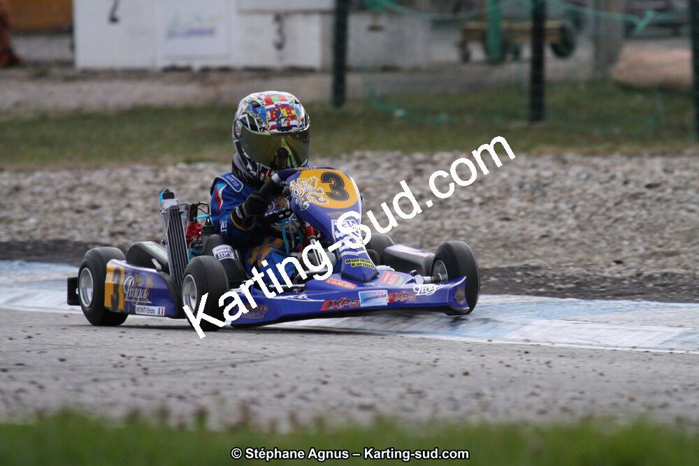 Enzo MONTI — 24/03/2013 : 1ère manche du Championnat du Sud 2013 à Lavelanet (Photos Stéphane Agnus) 2013 — karting