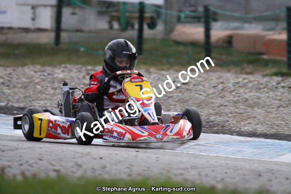 Lucas SAVRY — 24/03/2013 : 1ère manche du Championnat du Sud 2013 à Lavelanet (Photos Stéphane Agnus) 2013 — karting
