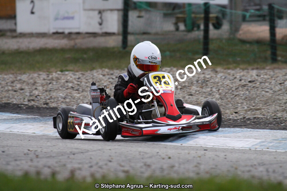 Evann MALLET — 24/03/2013 : 1ère manche du Championnat du Sud 2013 à Lavelanet (Photos Stéphane Agnus) 2013 — karting