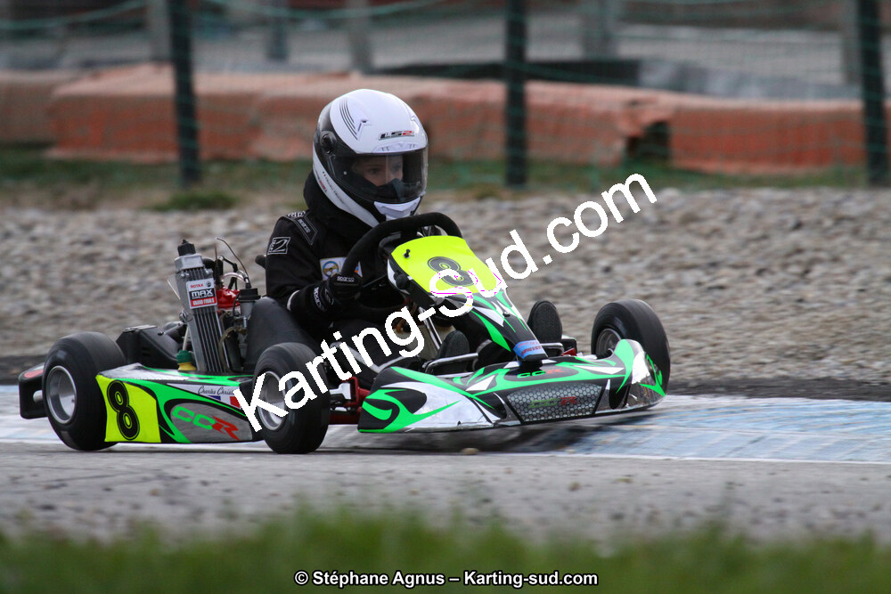 Charles CHRISTEN — 24/03/2013 : 1ère manche du Championnat du Sud 2013 à Lavelanet (Photos Stéphane Agnus) 2013 — karting