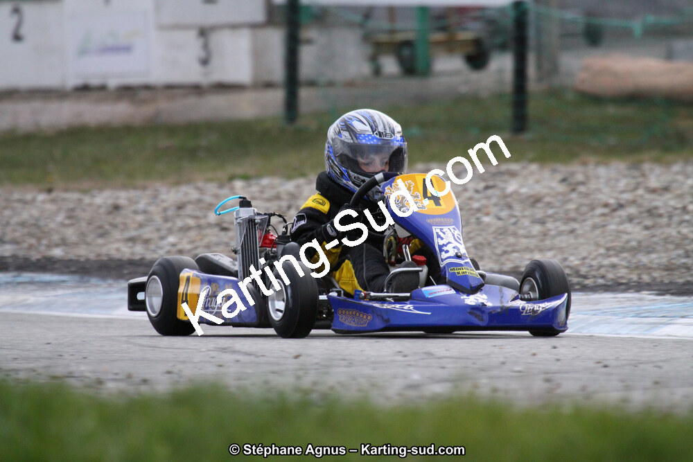 Adrien BASTIDE — 24/03/2013 : 1ère manche du Championnat du Sud 2013 à Lavelanet (Photos Stéphane Agnus) 2013 — karting