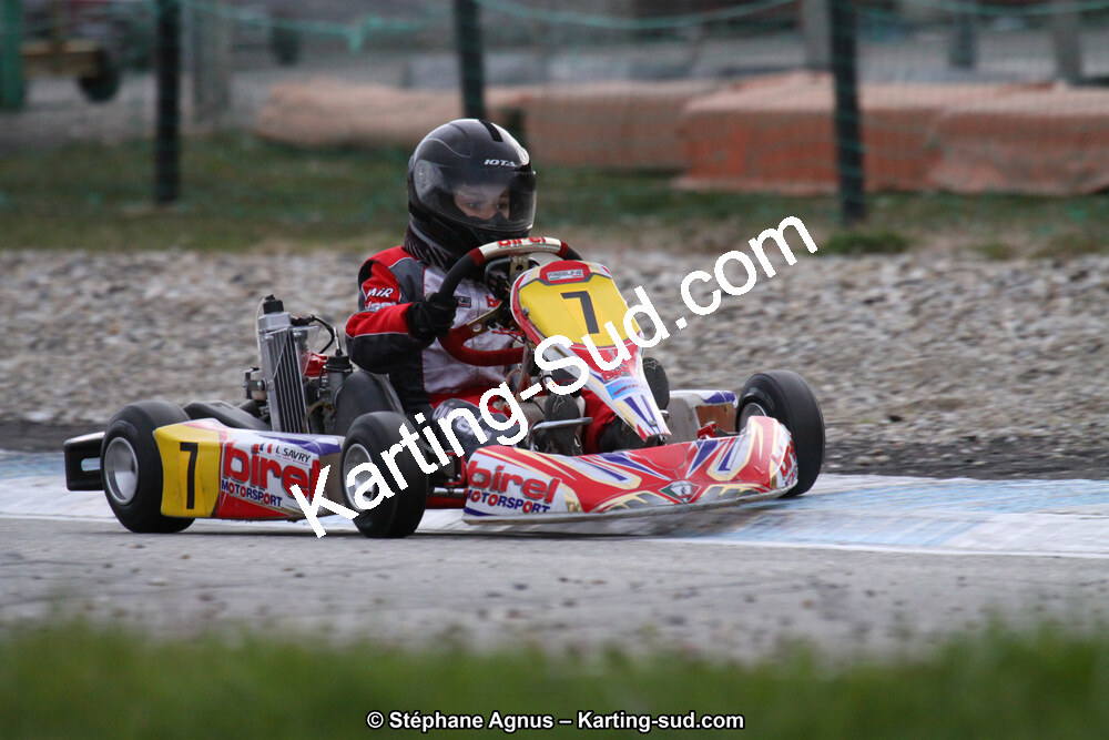 Lucas SAVRY — 24/03/2013 : 1ère manche du Championnat du Sud 2013 à Lavelanet (Photos Stéphane Agnus) 2013 — karting