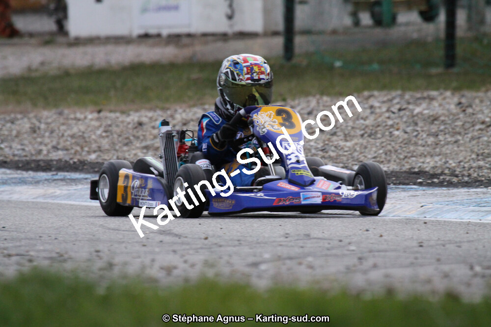 Enzo MONTI — 24/03/2013 : 1ère manche du Championnat du Sud 2013 à Lavelanet (Photos Stéphane Agnus) 2013 — karting