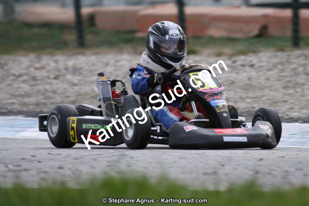 Killian MONTANDRAUD — 24/03/2013 : 1ère manche du Championnat du Sud 2013 à Lavelanet (Photos Stéphane Agnus) 2013 — karting