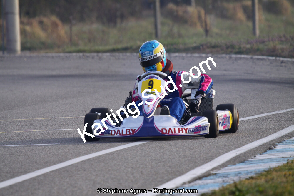 Quentin RONGIER — 24/03/2013 : 1ère manche du Championnat du Sud 2013 à Lavelanet (Photos Stéphane Agnus) 2013 — karting