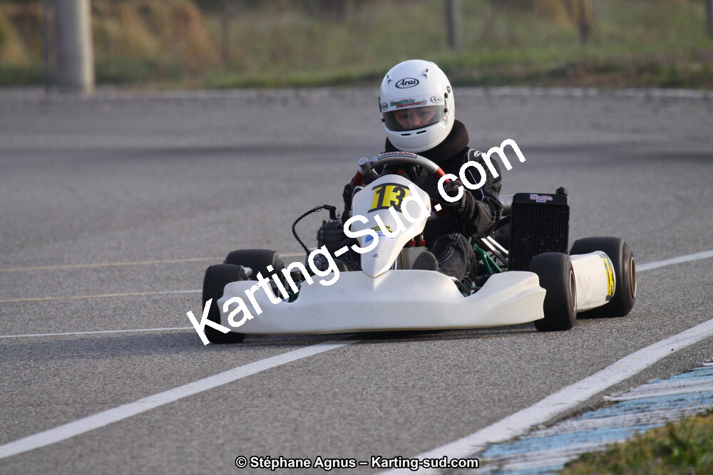 Charlotte LIONET — 24/03/2013 : 1ère manche du Championnat du Sud 2013 à Lavelanet (Photos Stéphane Agnus) 2013 — karting