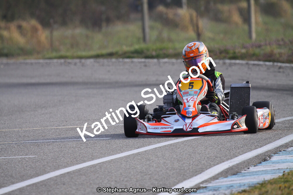 Adeline PRUDENT — 24/03/2013 : 1ère manche du Championnat du Sud 2013 à Lavelanet (Photos Stéphane Agnus) 2013 — karting