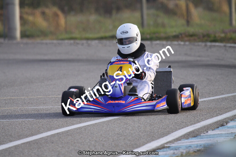 Enzo FELICIONI — 24/03/2013 : 1ère manche du Championnat du Sud 2013 à Lavelanet (Photos Stéphane Agnus) 2013 — karting