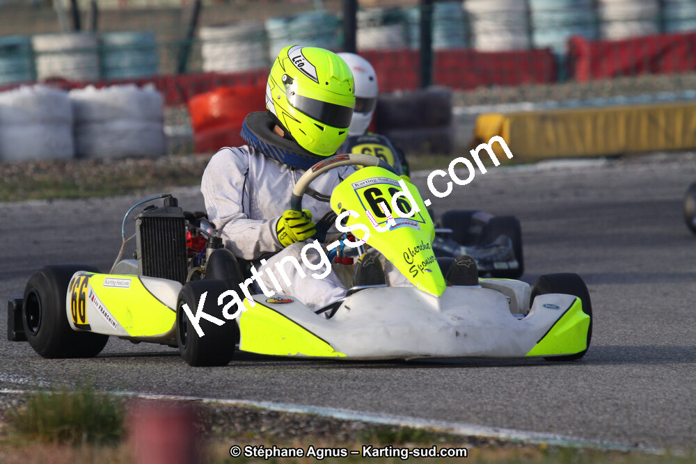 Léo FRANCHINI — 24/03/2013 : 1ère manche du Championnat du Sud 2013 à Lavelanet (Photos Stéphane Agnus) 2013 — karting