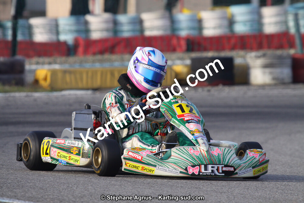 Sandra THOMAS — 24/03/2013 : 1ère manche du Championnat du Sud 2013 à Lavelanet (Photos Stéphane Agnus) 2013 — karting