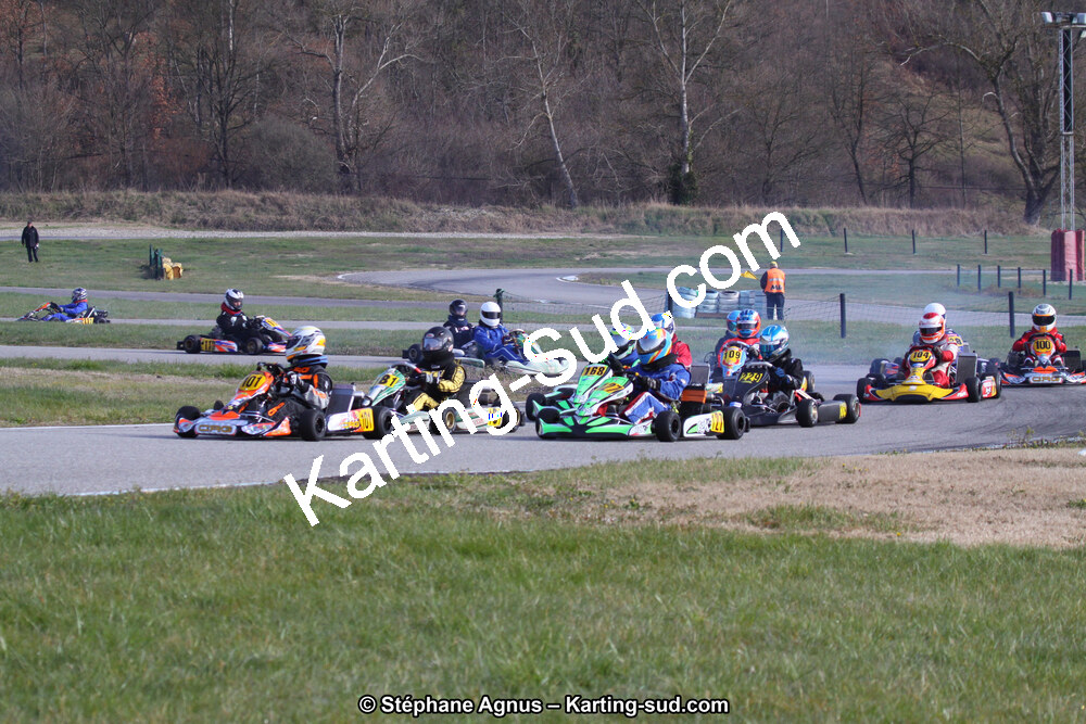 24/03/2013 : 1ère manche du Championnat du Sud 2013 à Lavelanet (Photos Stéphane Agnus) 2013 — karting
