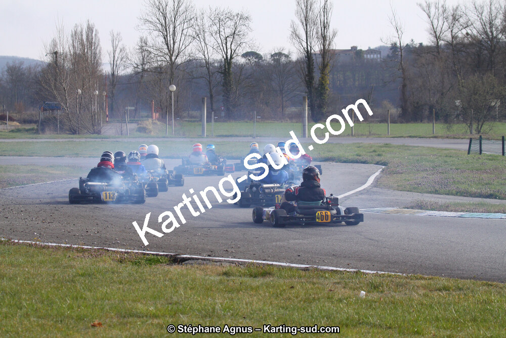 24/03/2013 : 1ère manche du Championnat du Sud 2013 à Lavelanet (Photos Stéphane Agnus) 2013 — karting