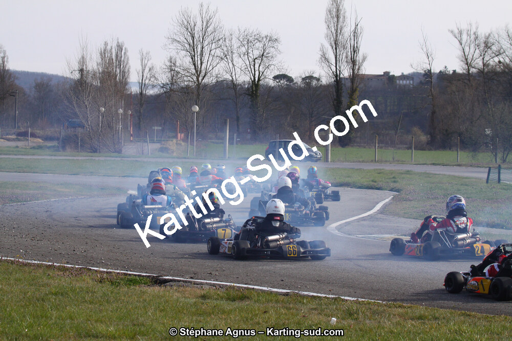 24/03/2013 : 1ère manche du Championnat du Sud 2013 à Lavelanet (Photos Stéphane Agnus) 2013 — karting