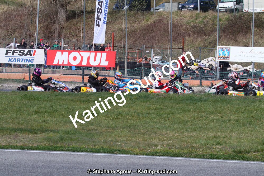 24/03/2013 : 1ère manche du Championnat du Sud 2013 à Lavelanet (Photos Stéphane Agnus) 2013 — karting