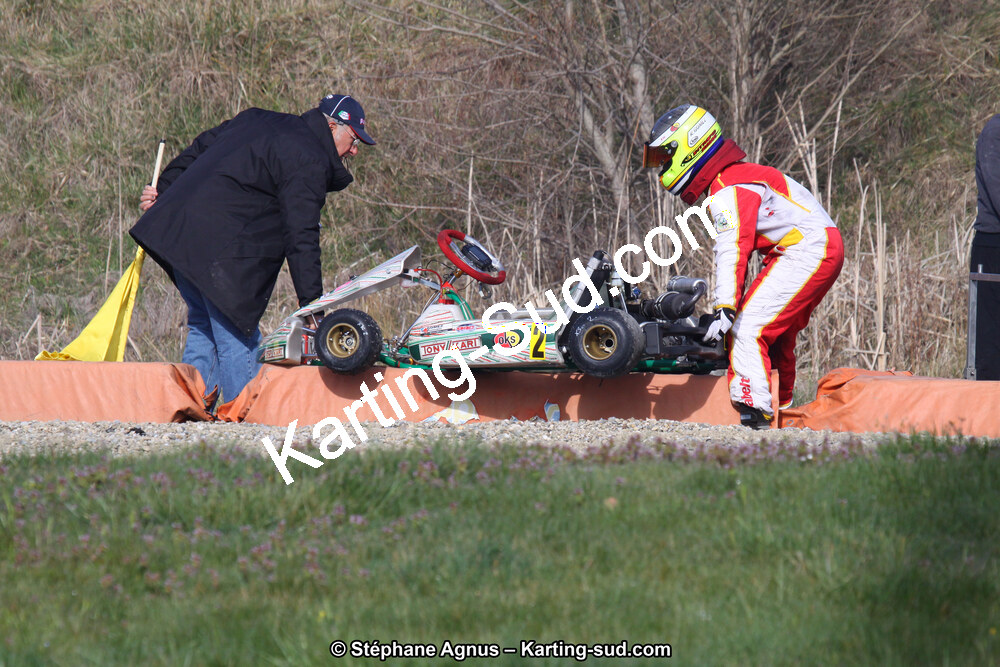 24/03/2013 : 1ère manche du Championnat du Sud 2013 à Lavelanet (Photos Stéphane Agnus) 2013 — karting