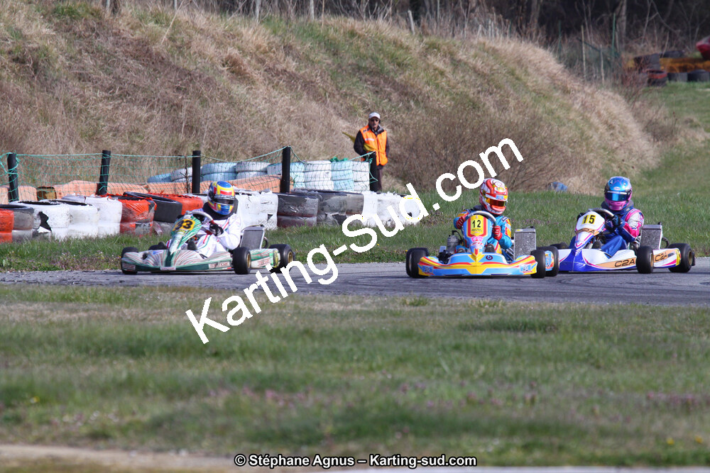 24/03/2013 : 1ère manche du Championnat du Sud 2013 à Lavelanet (Photos Stéphane Agnus) 2013 — karting