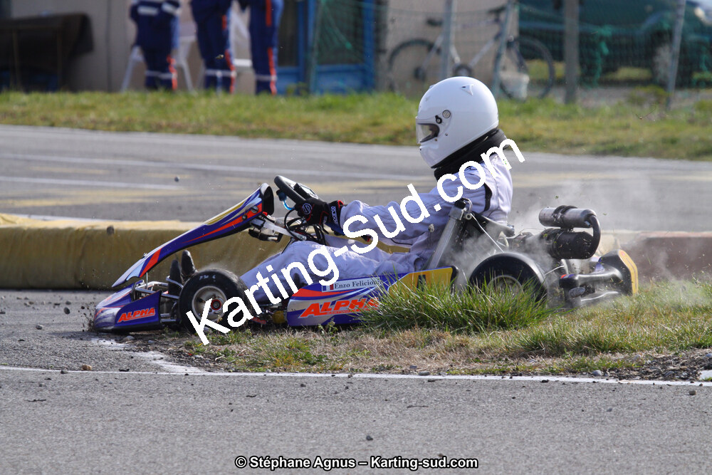 24/03/2013 : 1ère manche du Championnat du Sud 2013 à Lavelanet (Photos Stéphane Agnus) 2013 — karting