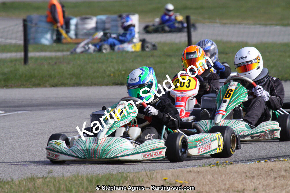 24/03/2013 : 1ère manche du Championnat du Sud 2013 à Lavelanet (Photos Stéphane Agnus) 2013 — karting