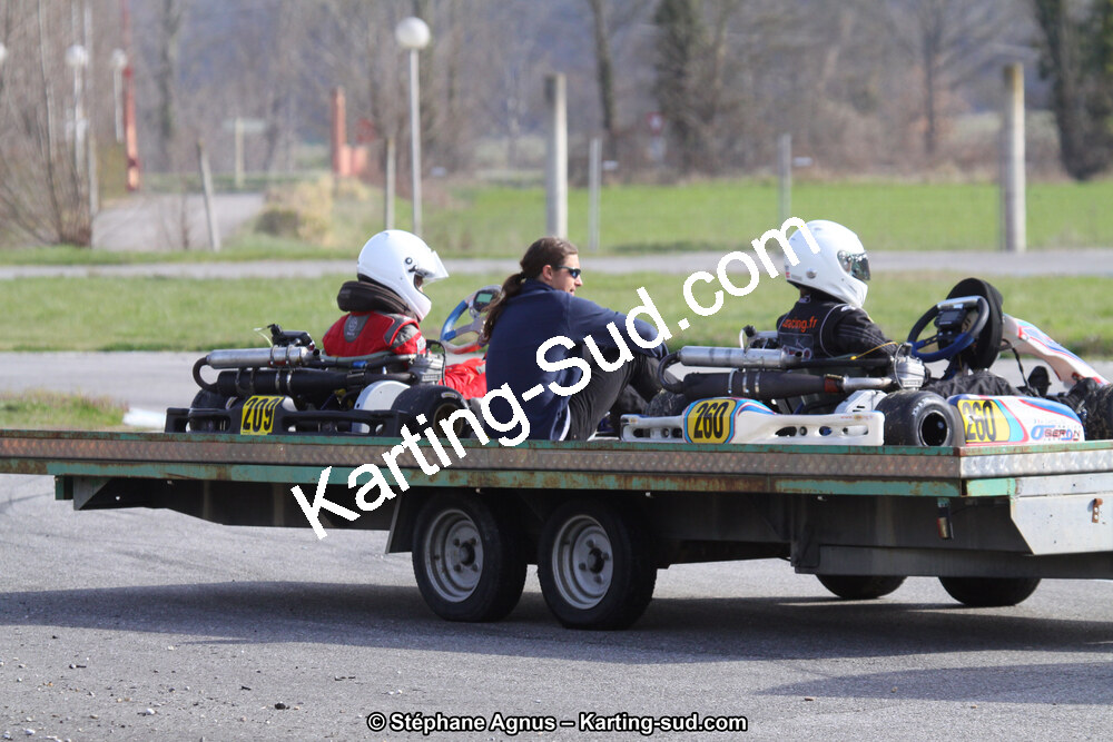 24/03/2013 : 1ère manche du Championnat du Sud 2013 à Lavelanet (Photos Stéphane Agnus) 2013 — karting