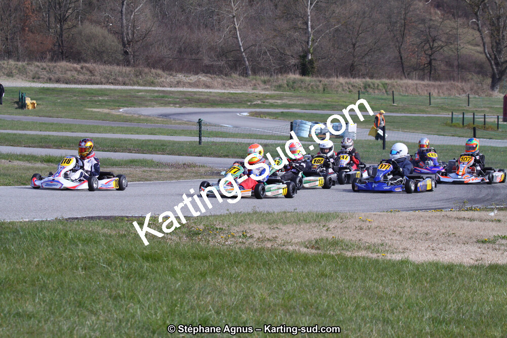 24/03/2013 : 1ère manche du Championnat du Sud 2013 à Lavelanet (Photos Stéphane Agnus) 2013 — karting