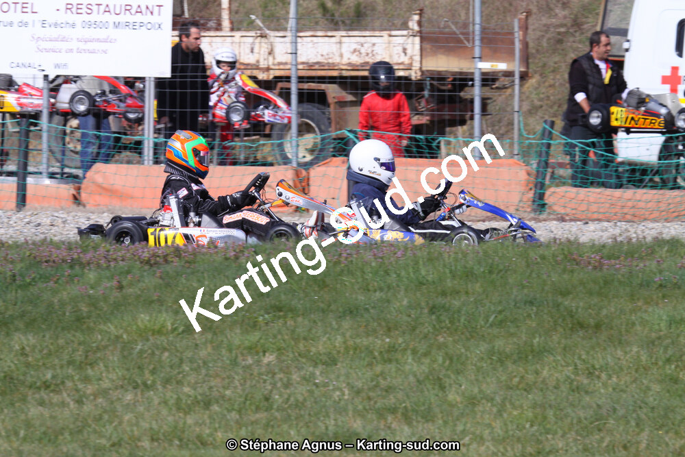 24/03/2013 : 1ère manche du Championnat du Sud 2013 à Lavelanet (Photos Stéphane Agnus) 2013 — karting