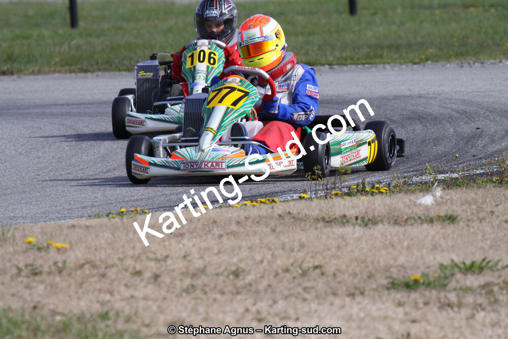 24/03/2013 : 1ère manche du Championnat du Sud 2013 à Lavelanet (Photos Stéphane Agnus) 2013 — karting