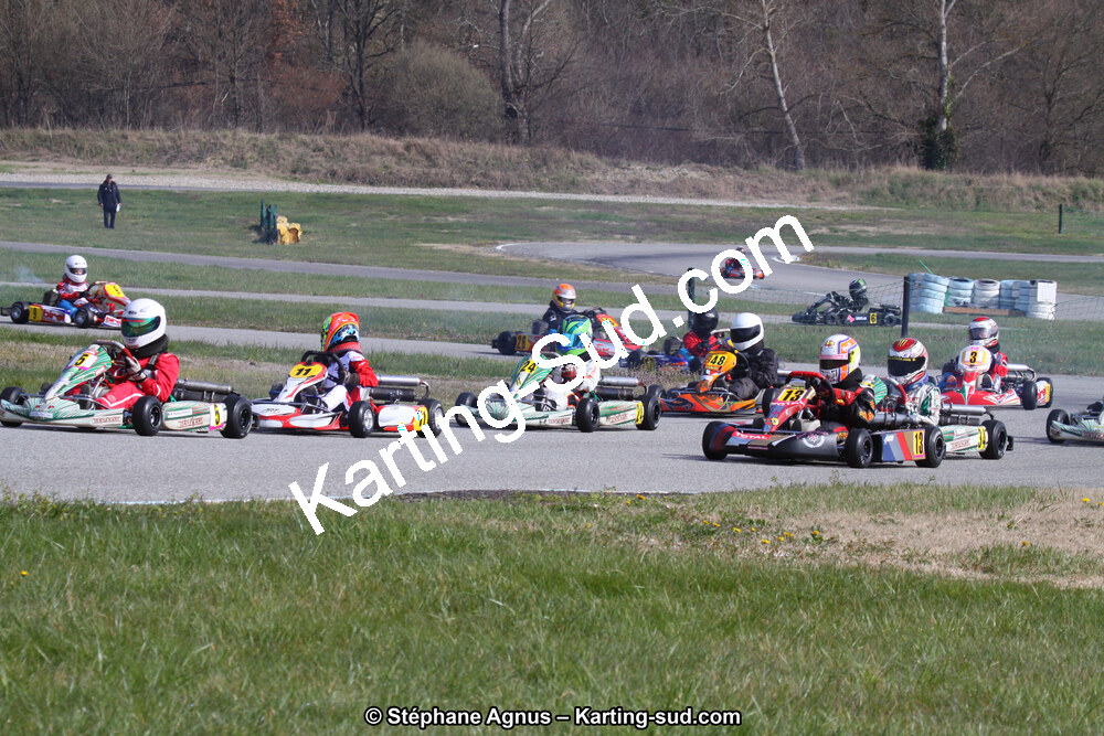 24/03/2013 : 1ère manche du Championnat du Sud 2013 à Lavelanet (Photos Stéphane Agnus) 2013 — karting