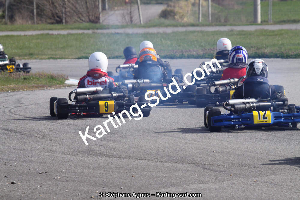 24/03/2013 : 1ère manche du Championnat du Sud 2013 à Lavelanet (Photos Stéphane Agnus) 2013 — karting