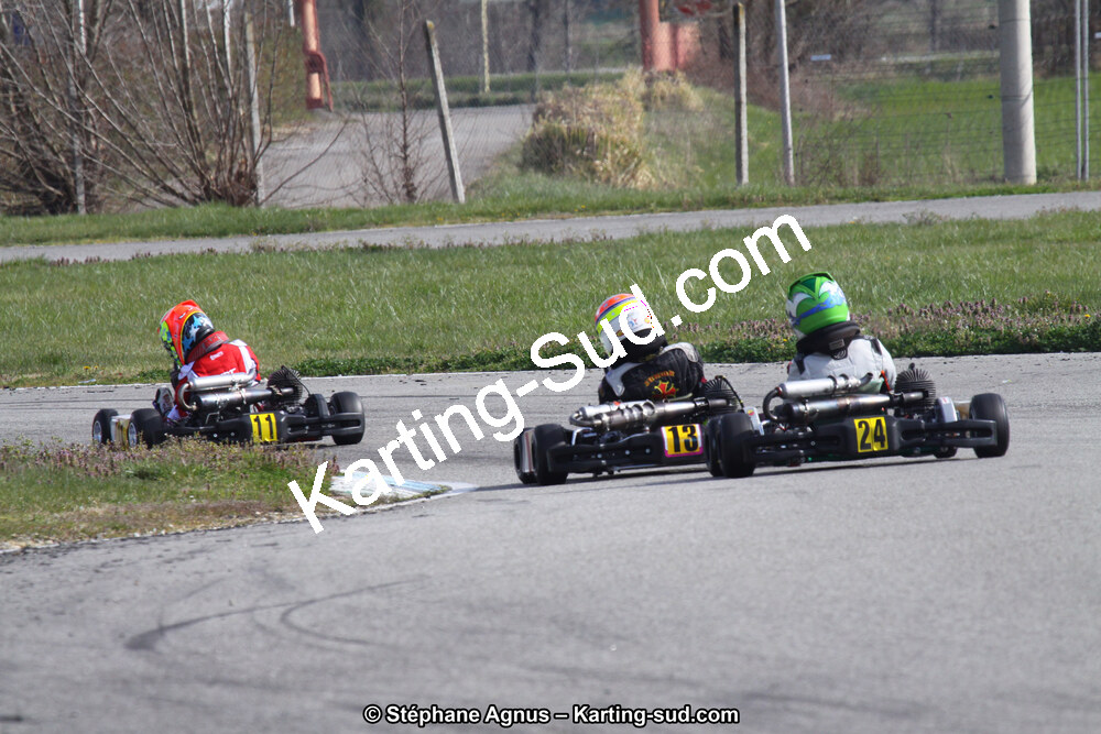 24/03/2013 : 1ère manche du Championnat du Sud 2013 à Lavelanet (Photos Stéphane Agnus) 2013 — karting