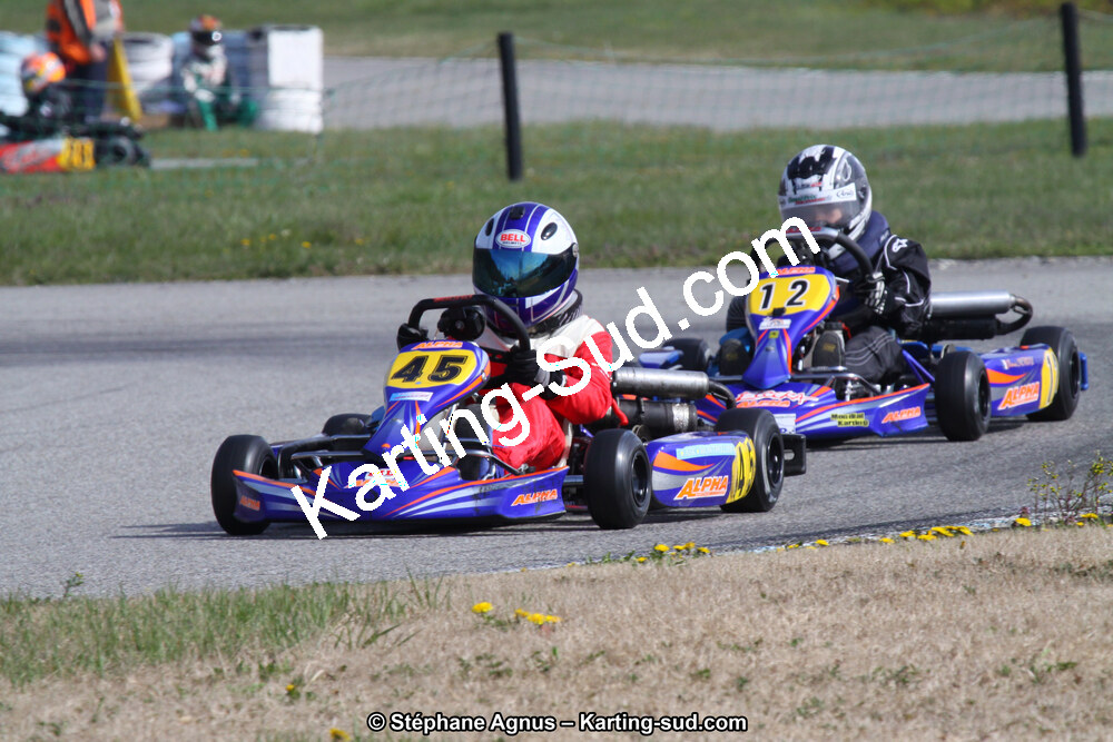 24/03/2013 : 1ère manche du Championnat du Sud 2013 à Lavelanet (Photos Stéphane Agnus) 2013 — karting