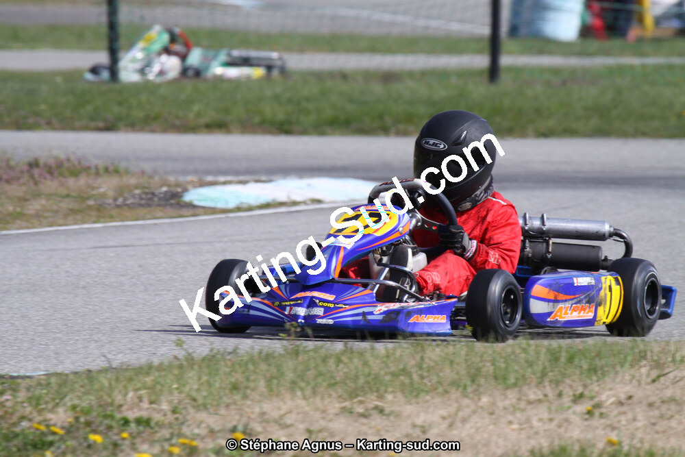 24/03/2013 : 1ère manche du Championnat du Sud 2013 à Lavelanet (Photos Stéphane Agnus) 2013 — karting