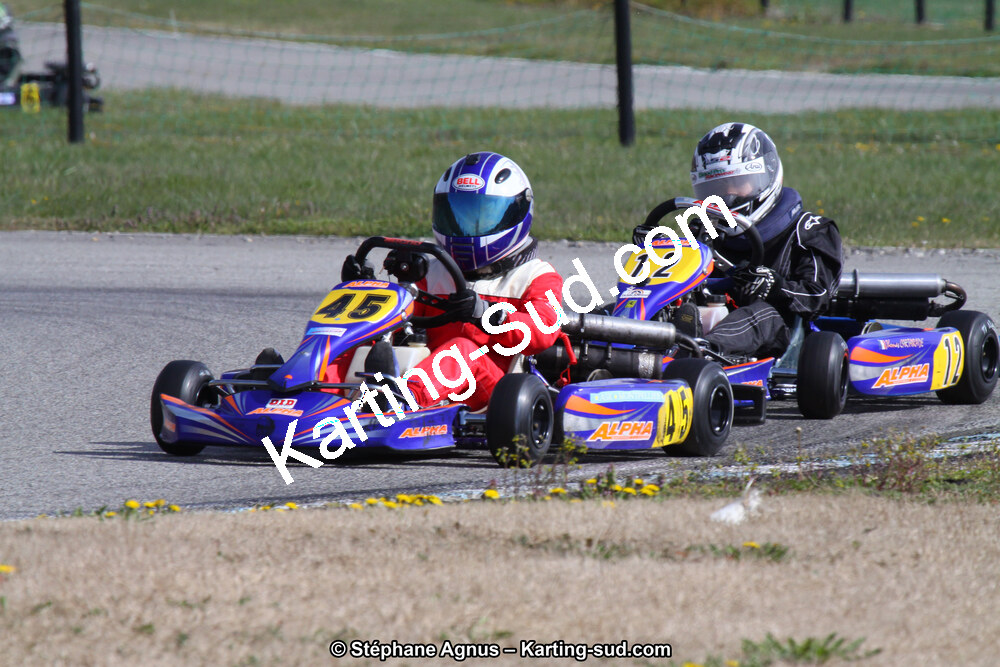 24/03/2013 : 1ère manche du Championnat du Sud 2013 à Lavelanet (Photos Stéphane Agnus) 2013 — karting