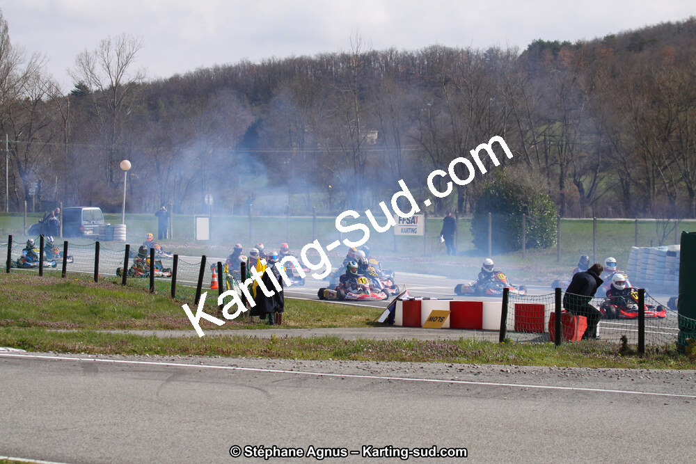 24/03/2013 : 1ère manche du Championnat du Sud 2013 à Lavelanet (Photos Stéphane Agnus) 2013 — karting