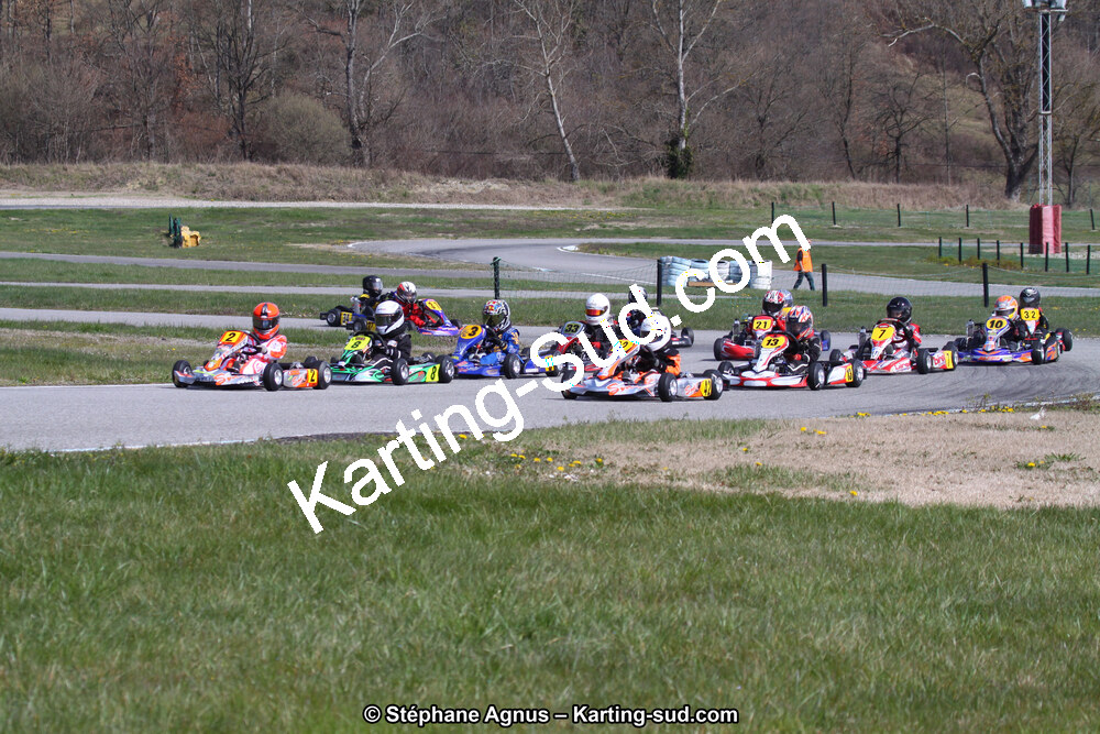 24/03/2013 : 1ère manche du Championnat du Sud 2013 à Lavelanet (Photos Stéphane Agnus) 2013 — karting