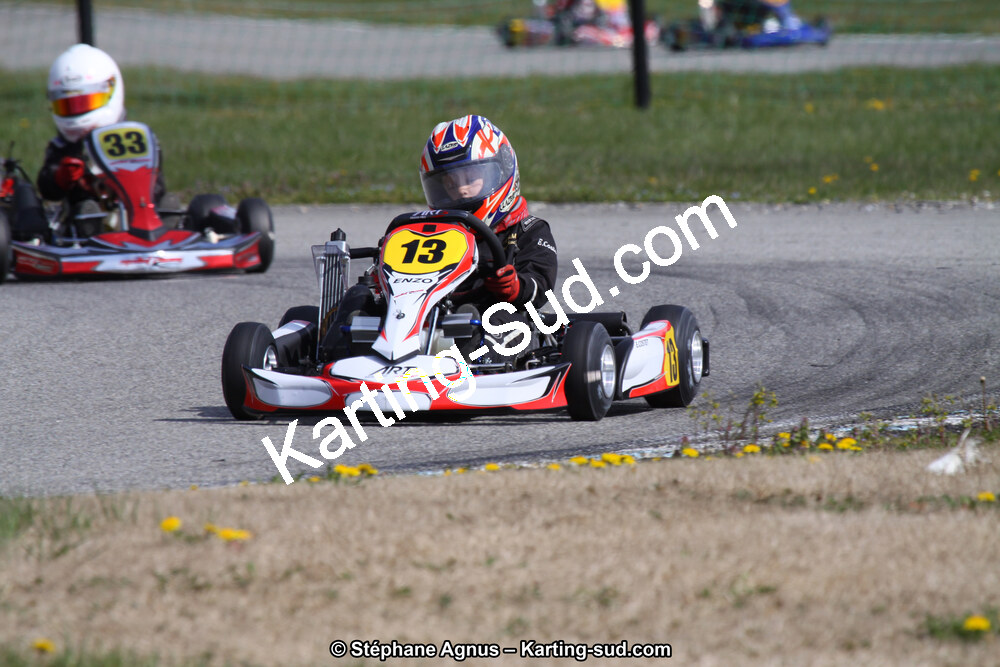 24/03/2013 : 1ère manche du Championnat du Sud 2013 à Lavelanet (Photos Stéphane Agnus) 2013 — karting
