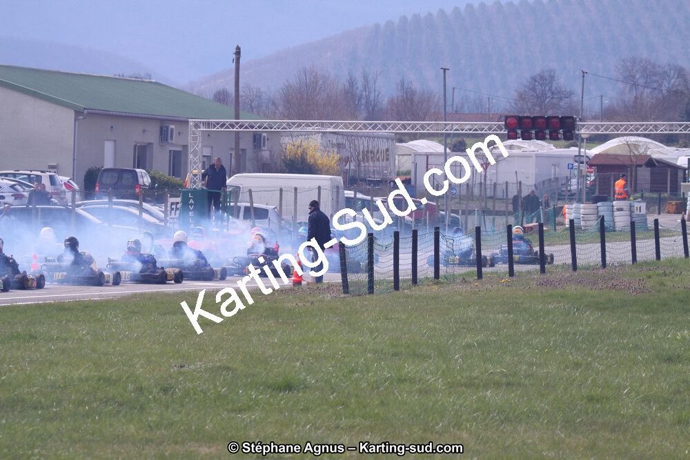 24/03/2013 : 1ère manche du Championnat du Sud 2013 à Lavelanet (Photos Stéphane Agnus) 2013 — karting