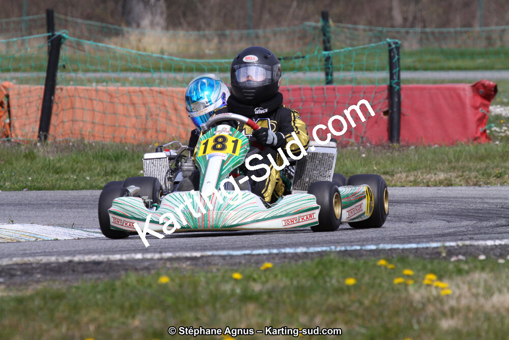 24/03/2013 : 1ère manche du Championnat du Sud 2013 à Lavelanet (Photos Stéphane Agnus) 2013 — karting