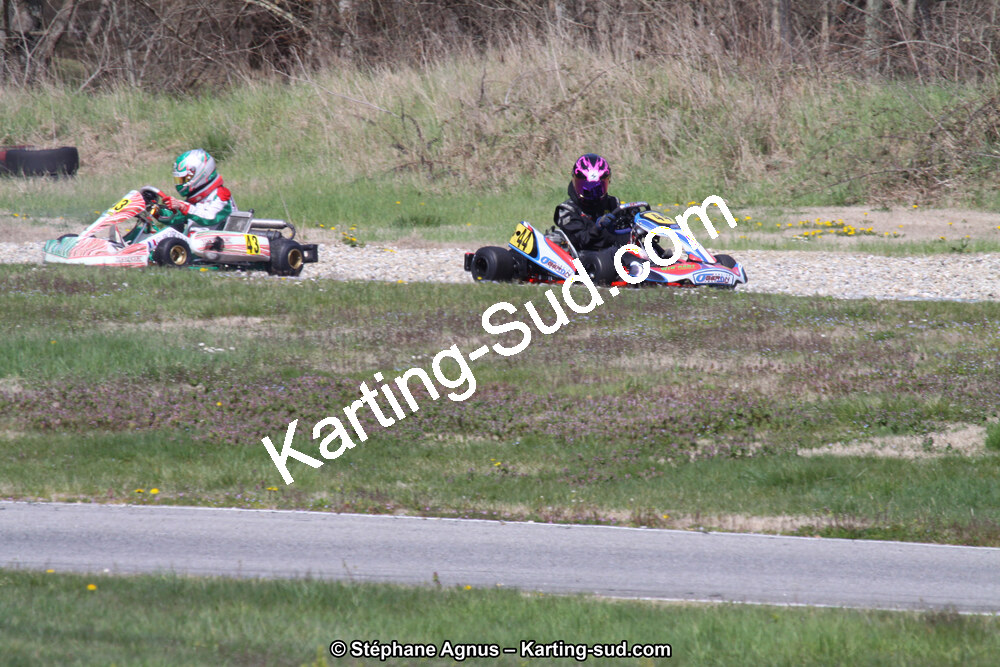 24/03/2013 : 1ère manche du Championnat du Sud 2013 à Lavelanet (Photos Stéphane Agnus) 2013 — karting