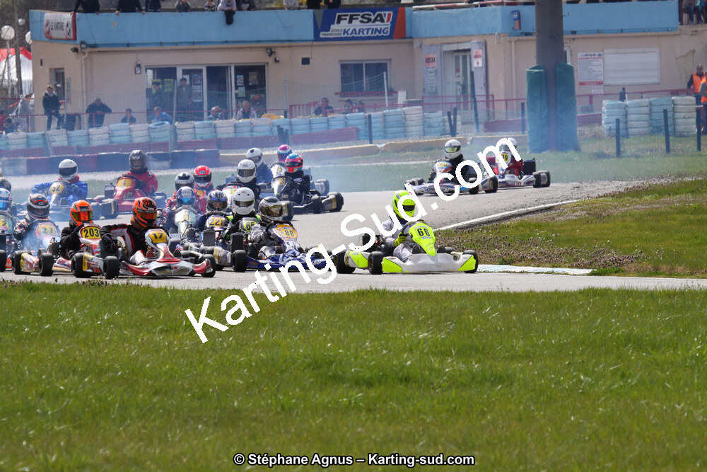 24/03/2013 : 1ère manche du Championnat du Sud 2013 à Lavelanet (Photos Stéphane Agnus) 2013 — karting