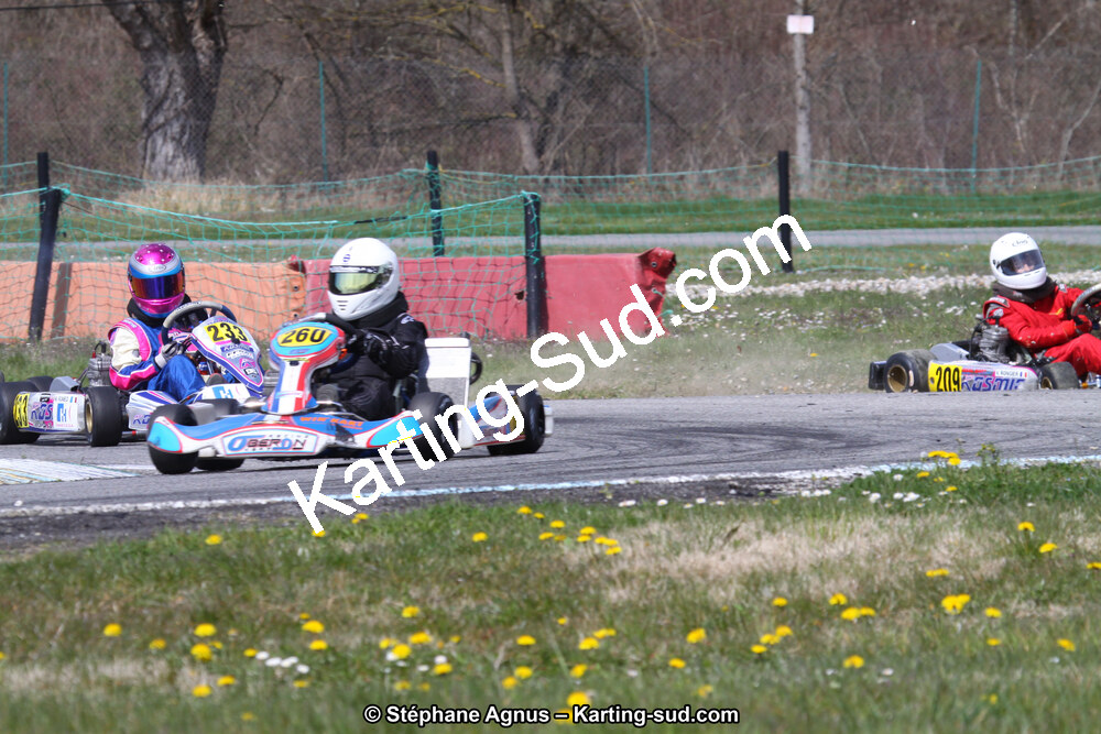 24/03/2013 : 1ère manche du Championnat du Sud 2013 à Lavelanet (Photos Stéphane Agnus) 2013 — karting