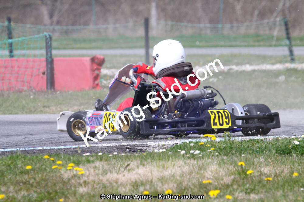 24/03/2013 : 1ère manche du Championnat du Sud 2013 à Lavelanet (Photos Stéphane Agnus) 2013 — karting