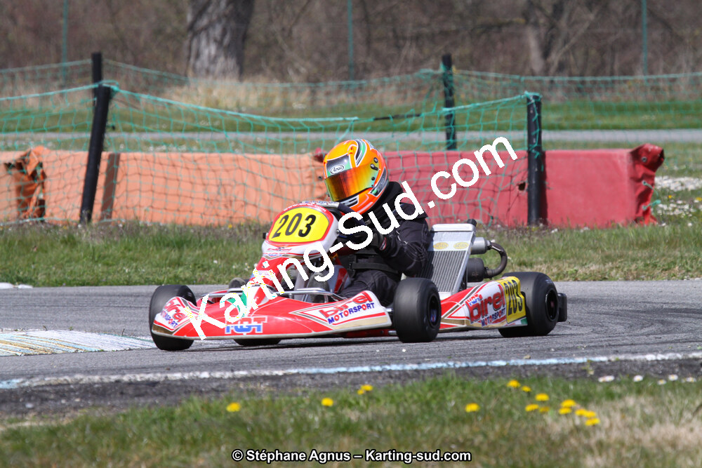 24/03/2013 : 1ère manche du Championnat du Sud 2013 à Lavelanet (Photos Stéphane Agnus) 2013 — karting