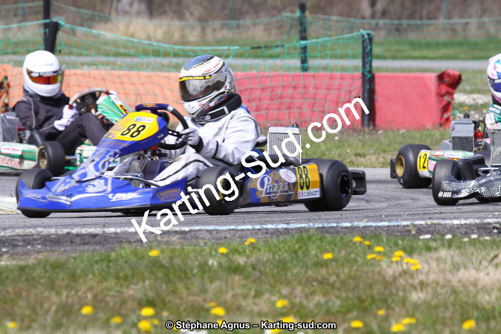 24/03/2013 : 1ère manche du Championnat du Sud 2013 à Lavelanet (Photos Stéphane Agnus) 2013 — karting