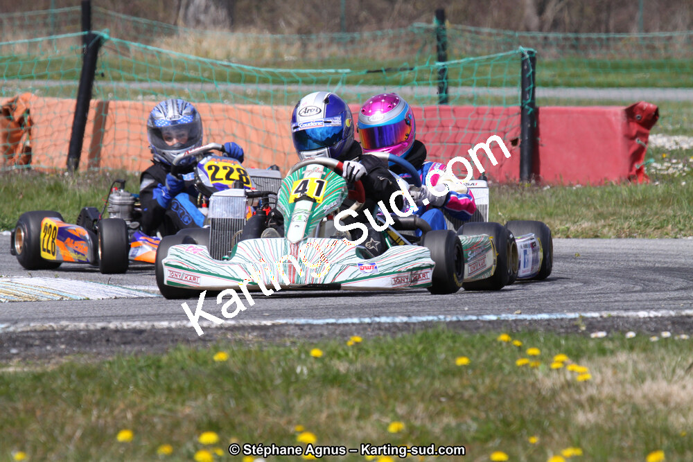 24/03/2013 : 1ère manche du Championnat du Sud 2013 à Lavelanet (Photos Stéphane Agnus) 2013 — karting