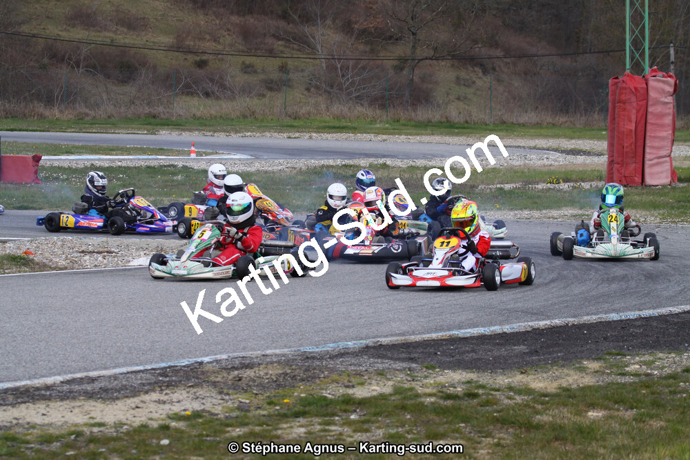 24/03/2013 : 1ère manche du Championnat du Sud 2013 à Lavelanet (Photos Stéphane Agnus) 2013 — karting